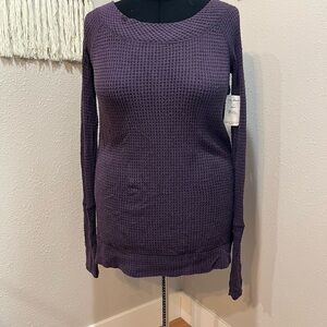 We the free purple Knit Top